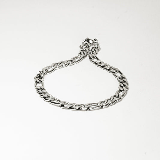 Pulseira Masculina Aço Inoxidável Elo 22cm - Monterrier