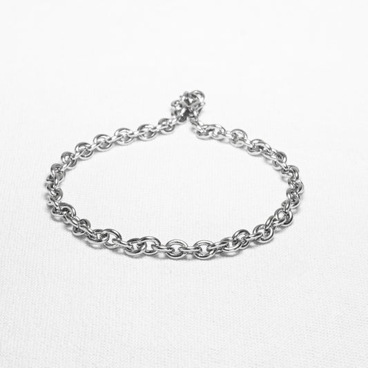 Pulseira Masculina Cuff Aço Inoxidável 20cm - Monterrier