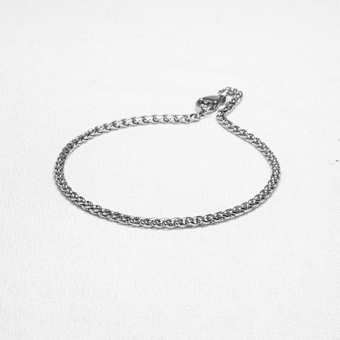 Pulseira Masculina Bend Aço Inoxidável 20cm - Monterrier