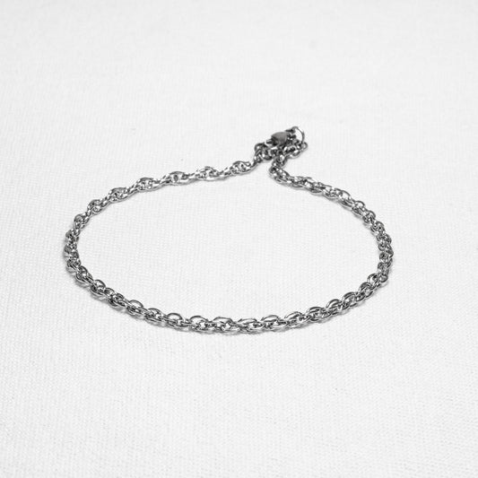 Pulseira Masculina Chain Aço Inoxidável 20cm - Monterrier