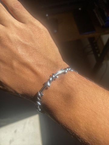 Bracelete Masculino Arame Wire