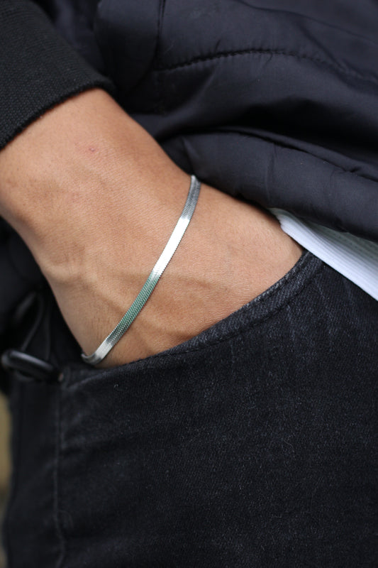 Pulseira Laminada Lisa 22cm - Monterrier