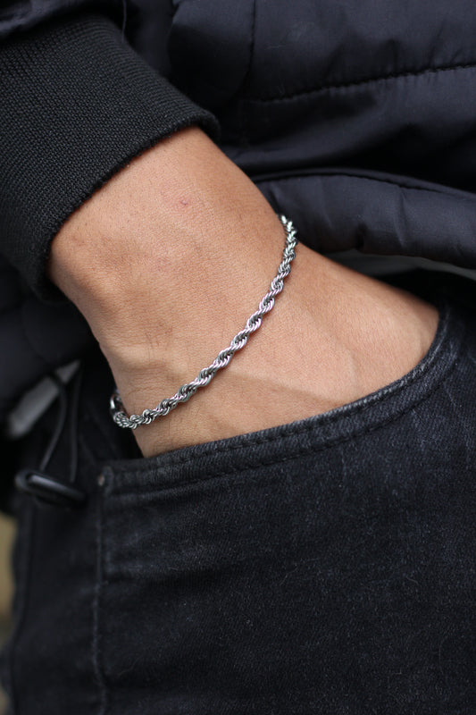 Pulseira Cordão Baiano 2.5mm 18cm - Monterrier