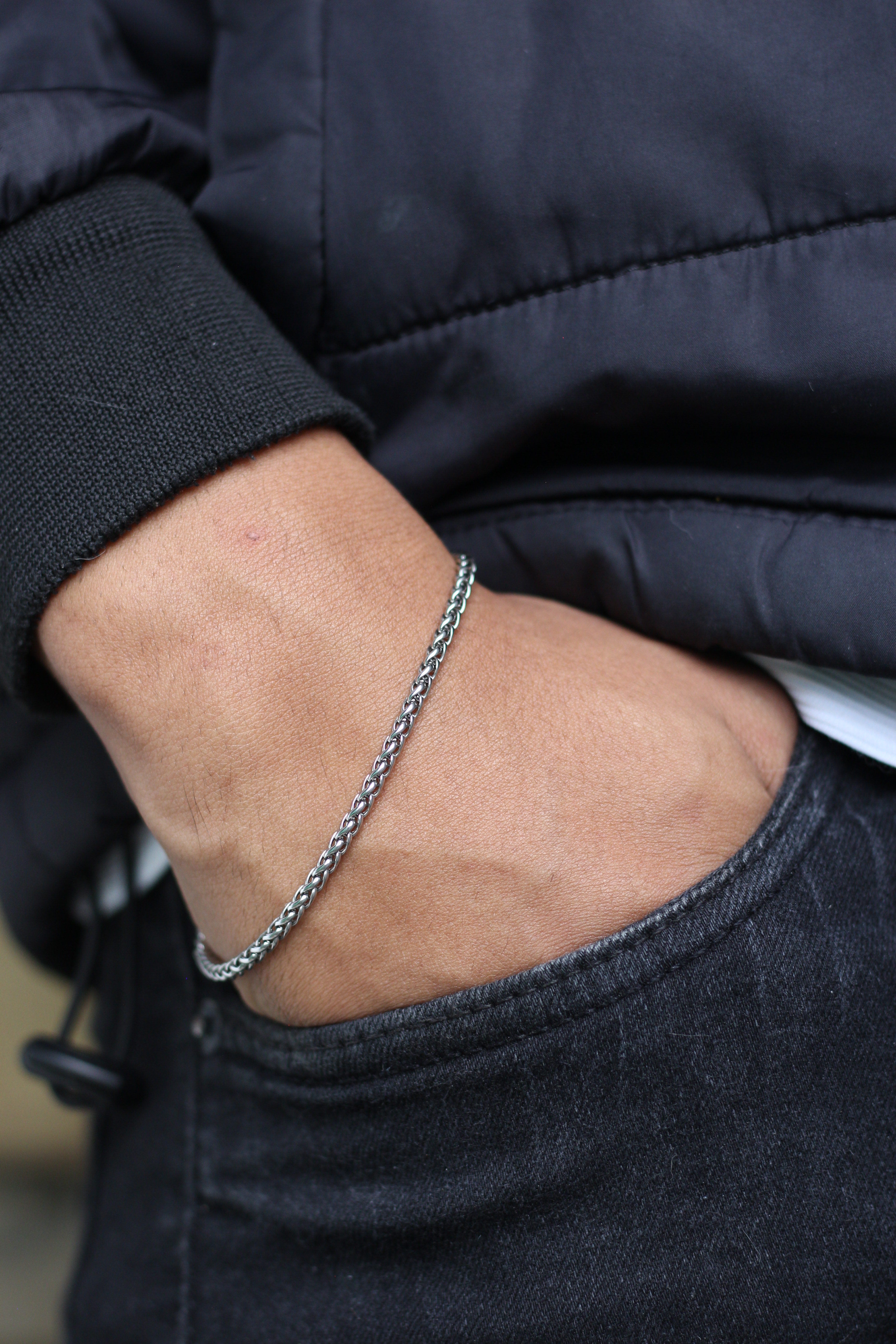 Pulseira Masculina Bend 20cm - Monterrier