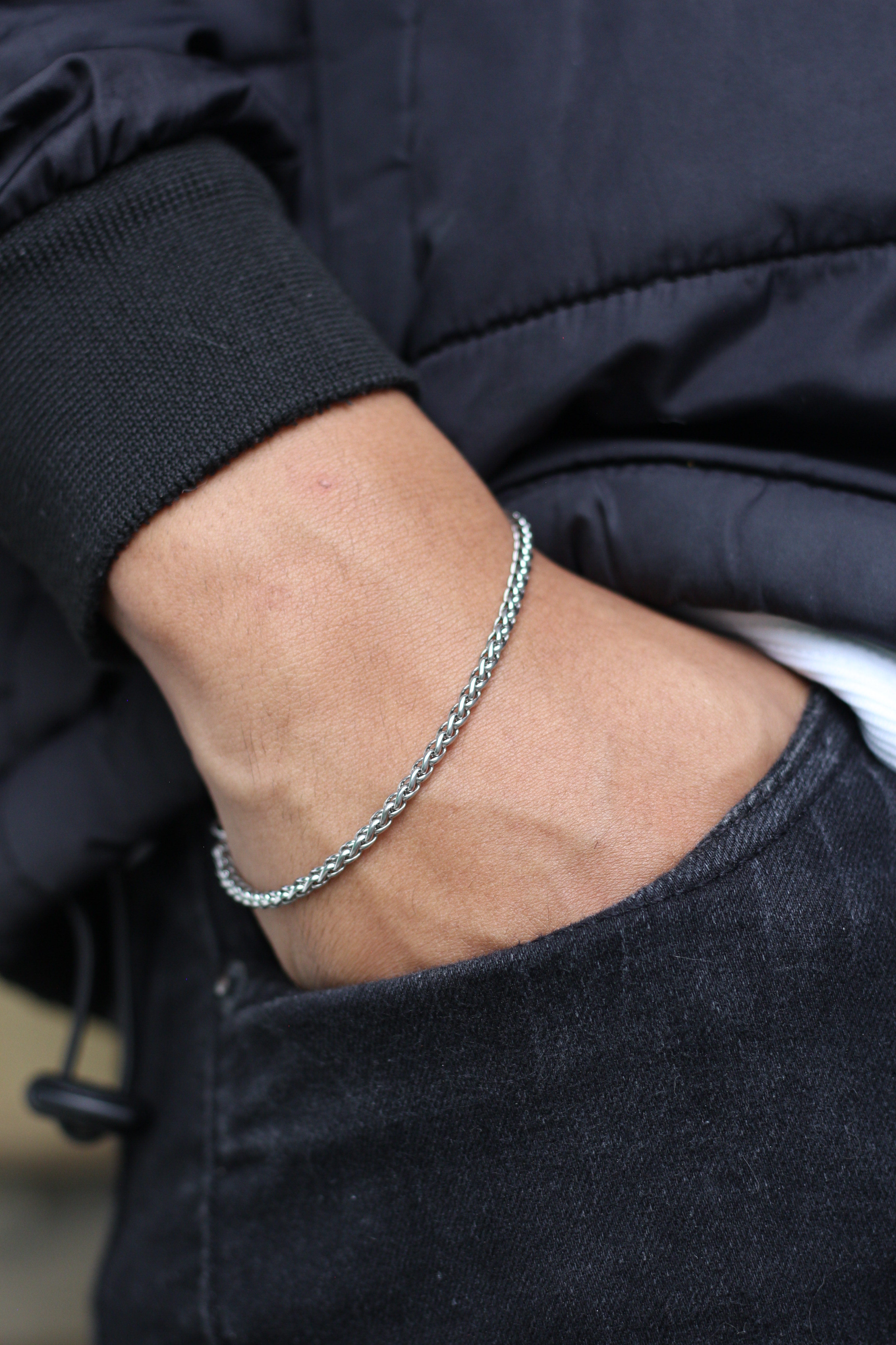 Pulseira Masculina Bend 20cm - Monterrier