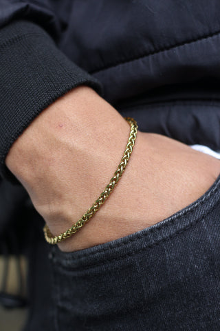 Pulseira Masculina Iron 20cm