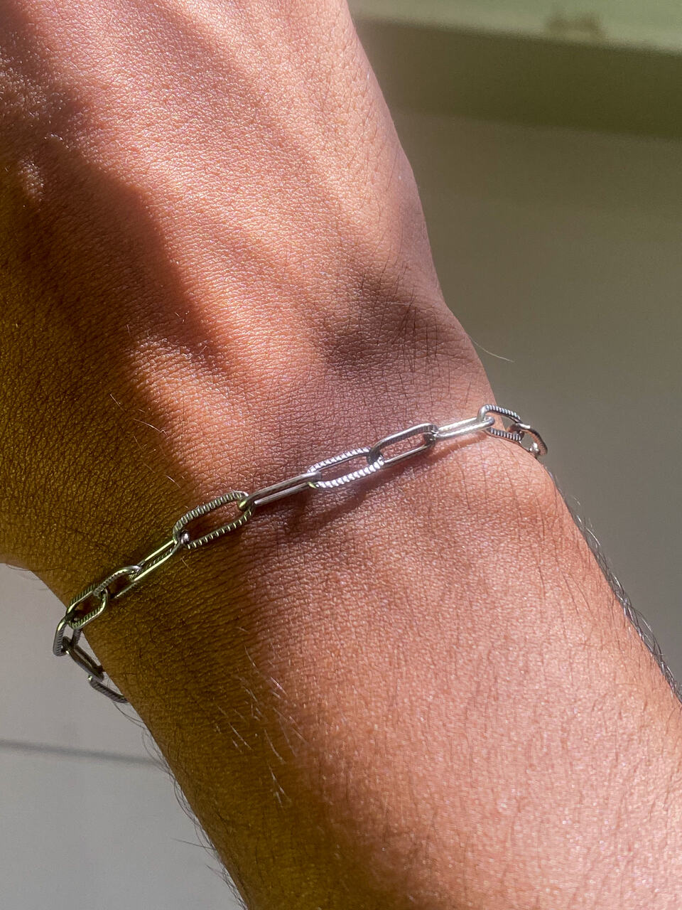 Pulseira Masculina Strap Corrente 20cm - Monterrier